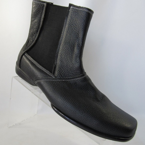 SHANE & SHAWN Boardroom Sz 9 Black Boots R6 D20 main image 7